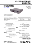 Audio Pro AVD-303 Service manual