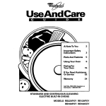 Whirlpool RB120PXY Specifications