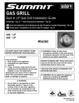 Weber 660-LP Installation guide