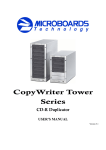 MicroBoards Technology CWT Series User`s manual
