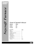 Densply Neytech Neycraft 9491002B Operator`s manual