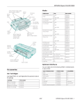 Epson C823461 (Ethernet) Specifications