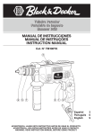 Black & Decker TM100YK-B2 Instruction manual