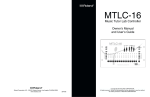 Roland MTLC-16 Owner`s manual