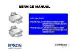 Epson Stylus CX8400 Service manual