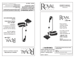 Royal Lexon S18 Owner`s manual