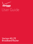 Verizon 4G LTE User guide