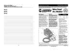 Campbell Hausfeld WG2064 Operating instructions