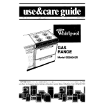 Whirlpool SS3004SR Use & care guide