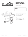 Char-Broil 463742112 Product guide