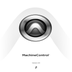 DigiDesign MachineControl Specifications