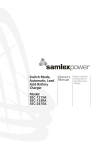 Samlexpower PST-30S-12A Owner`s manual