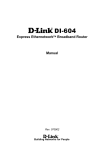 D-Link DI-206 Specifications