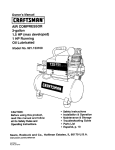 Craftsman 921.166380 Owner`s manual