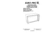 Euro-Pro TO284L Owner`s manual