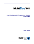 Multitech MT5634IND User guide