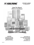 Event electronic K_NA4C3P21R Operator`s manual