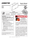 Quadra-Fire QFI35-C Owner`s manual