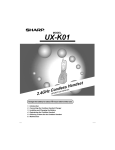 Sharp UX-K01 Specifications