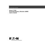 Eaton Eaton 9140 User`s guide