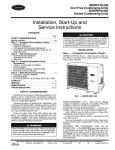 Carrier 38HDR018-060 Specifications