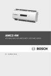 Bosch APC-AMC2-4WCF Installation manual