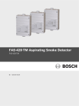 Bosch FAS-420-TM Specifications