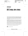 Epson 5700i - EPL B/W Laser Printer Specifications