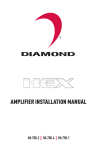 Diamond HEX HA 700.2 Installation manual
