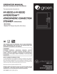 Unified Brands HyYPerSteam HY-5G Specifications