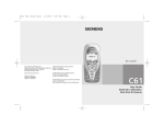 Siemens C61 User guide