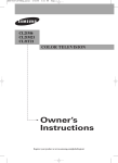 Samsung CL21M21 Specifications