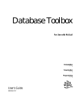 Database Toolbox User`s Guide