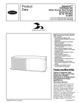 Carrier AQUAZONE RDS006-060 Product data