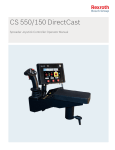 CS 550/150RC Direct Cast Operator Manual