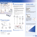 Epson PowerLite Home 10+ User`s guide