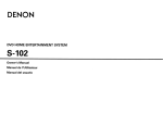 Aiwa CT-X408 Owner`s manual