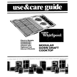 Whirlpool RC8920XRH Use & care guide