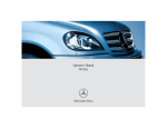 Mercedes-Benz 2000 ML-Class Operator`s manual