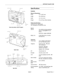 Epson PhotoPC 550 Specifications