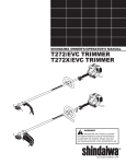 Shindaiwa 81606 Operator`s manual