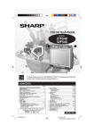 Sharp 27C540 Operating instructions