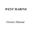 West Marine Inflatable Boats Operating instructions