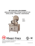 Market Forge Industries MT-40 Specifications