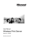 MicroNet SP766W User manual