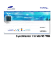 Samsung SyncMaster 757MB Specifications
