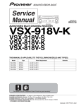 DSP TP104-plus Service manual