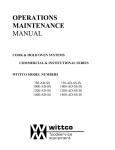 OPERATIONS MAINTENANCE MANUAL