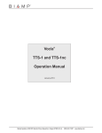 Biamp VOCIA TTS-1 Specifications
