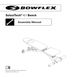 Bowflex SelectTech 4.1 Specifications